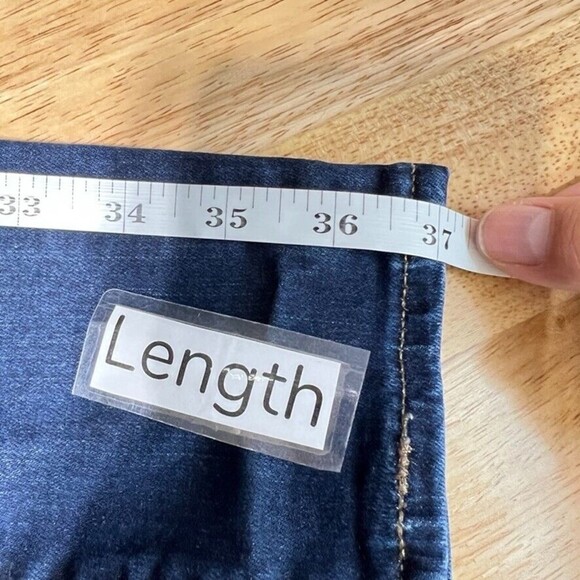 Levi's Womens Dark Wash Curvy Skinny Premium Denim Jeans Sz 25 - Picture 9 of 11